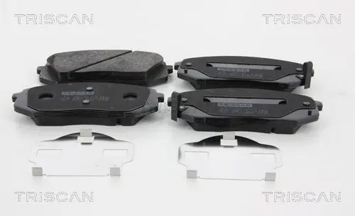 Handler.Part Brake pad set, disc brake TRISCAN 811020001 1