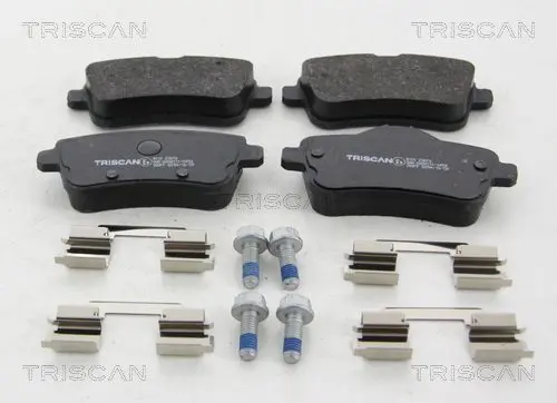 Handler.Part Brake pad set, disc brake TRISCAN 811023076 1