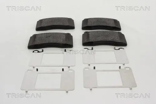 Handler.Part Brake pad set, disc brake TRISCAN 811029072 1