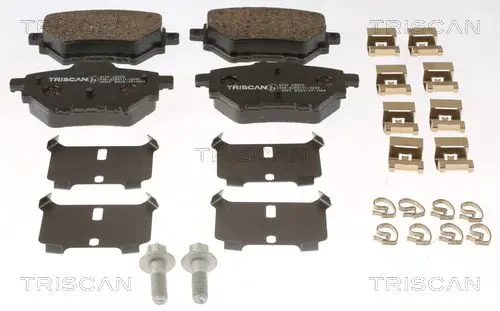 Handler.Part Brake pad set, disc brake TRISCAN 811028055 1