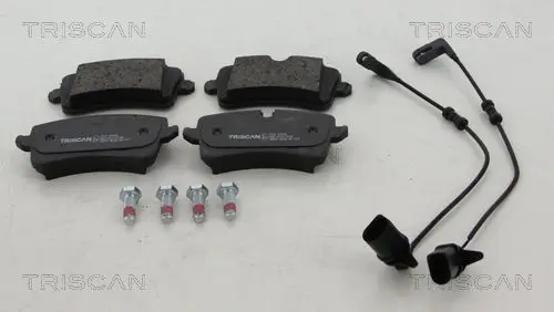 Handler.Part Brake pad set, disc brake TRISCAN 811029168 1