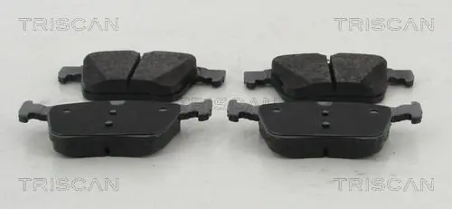 Handler.Part Brake pad set, disc brake TRISCAN 811029172 1