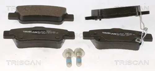 Handler.Part Brake pad set, disc brake TRISCAN 811040062 1