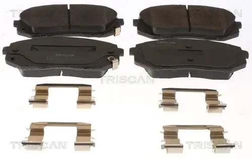 Handler.Part Brake pad set, disc brake TRISCAN 811043043 1