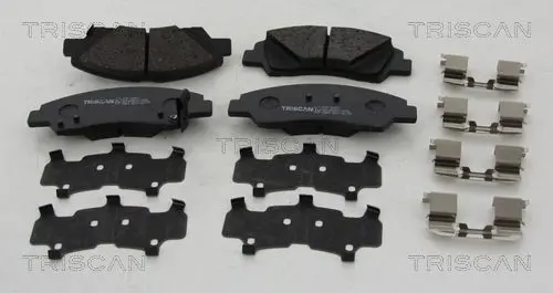 Handler.Part Brake pad set, disc brake TRISCAN 811043053 1