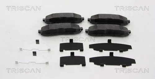 Handler.Part Brake pad set, disc brake TRISCAN 811050028 1