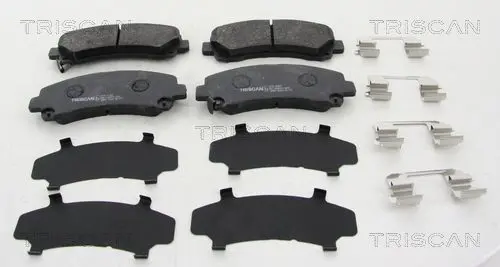 Handler.Part Brake pad set, disc brake TRISCAN 811060003 1