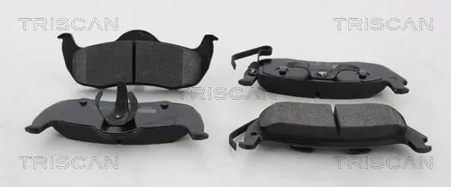 Handler.Part Brake pad set, disc brake TRISCAN 811080537 1