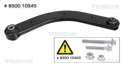 Handler.Part Track control arm TRISCAN 850010545 1