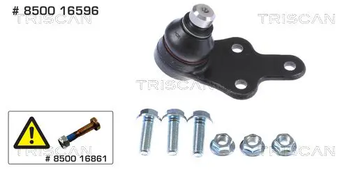 Handler.Part Ball joint TRISCAN 850016596 1