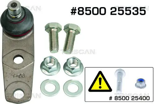 Handler.Part Ball joint TRISCAN 850025535 1