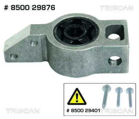 Handler.Part Control arm-/trailing arm bush TRISCAN 850029876 1