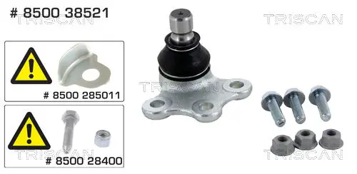 Handler.Part Ball joint TRISCAN 850038521 1