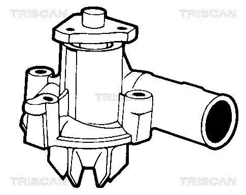 Handler.Part Water pump TRISCAN 860010730 2