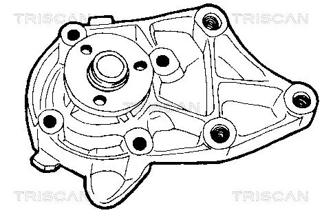 Handler.Part Water pump TRISCAN 860010864 2