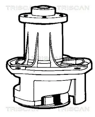 Handler.Part Water pump TRISCAN 860012431 2