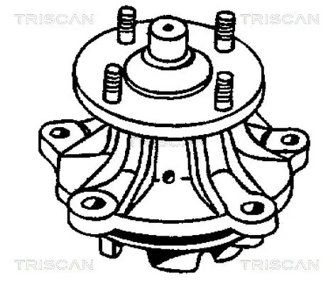 Handler.Part Water pump TRISCAN 860013005 2