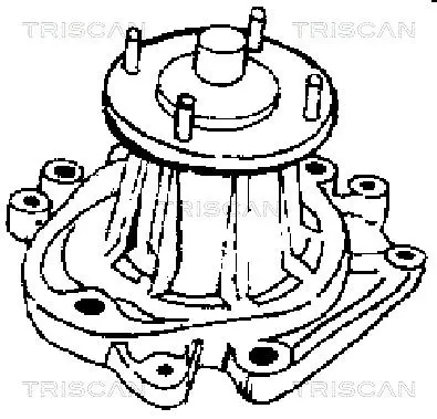 Handler.Part Water pump TRISCAN 860013912 2