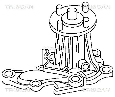 Handler.Part Water pump TRISCAN 860013991 2