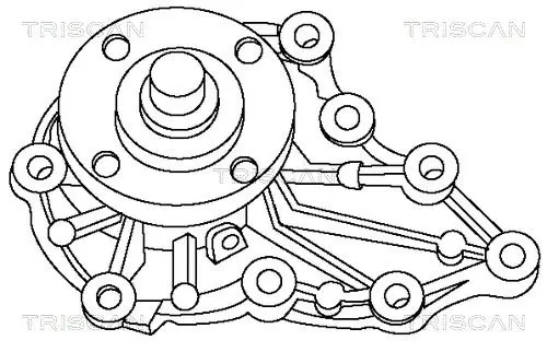 Handler.Part Water pump TRISCAN 860013933 2