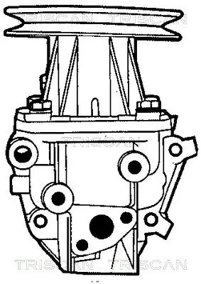 Handler.Part Water pump TRISCAN 860015976 2