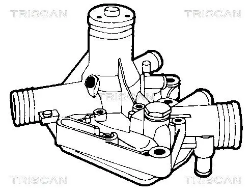 Handler.Part Water pump TRISCAN 860025087 2