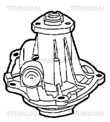 Handler.Part Water pump TRISCAN 860029006 2