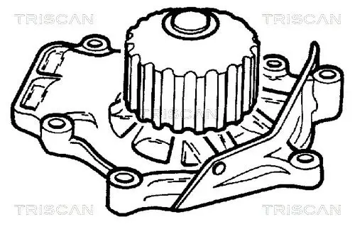 Handler.Part Water pump TRISCAN 860040002 1