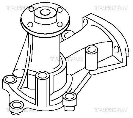 Handler.Part Water pump TRISCAN 860041110 2