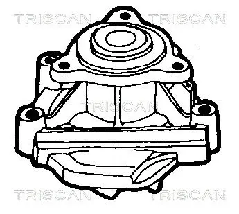 Handler.Part Water pump TRISCAN 860040804 2