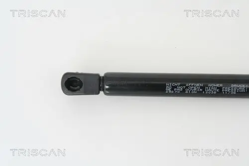 Handler.Part Gas spring, boot-/cargo area TRISCAN 871029270 2