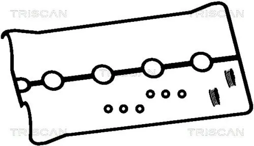 Handler.Part Gasket set, cylinder head cover TRISCAN 5152400 1