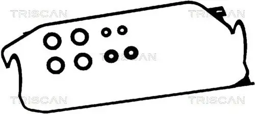 Handler.Part Gasket set, cylinder head cover TRISCAN 5153025 1