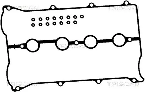 Handler.Part Gasket set, cylinder head cover TRISCAN 5154040 1