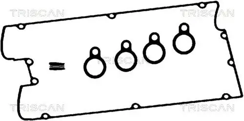 Handler.Part Gasket set, cylinder head cover TRISCAN 5154301 1