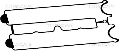 Handler.Part Gasket, cylinder head cover TRISCAN 5155081 1