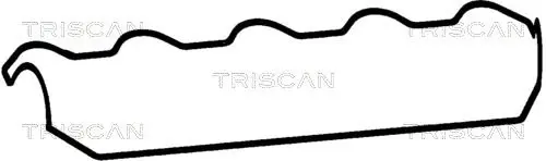 Handler.Part Gasket, cylinder head cover TRISCAN 5156057 1