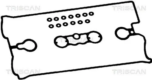 Handler.Part Gasket set, cylinder head cover TRISCAN 5157591 1