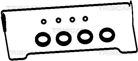 Handler.Part Gasket set, cylinder head cover TRISCAN 5157597 1