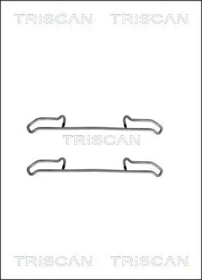 Handler.Part Accessory kit, disc brake pads TRISCAN 8105101540 1