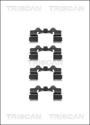 Handler.Part Accessory kit, disc brake pads TRISCAN 8105101596 1