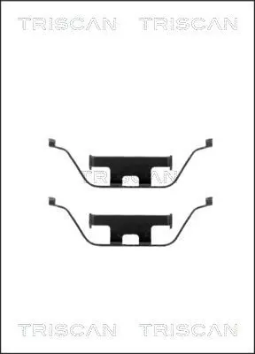 Handler.Part Accessory kit, disc brake pads TRISCAN 8105101602 1