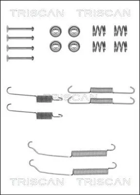 Handler.Part Accessory kit, brake shoes TRISCAN 8105102564 1