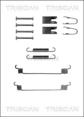 Handler.Part Accessory kit, brake shoes TRISCAN 8105102590 1