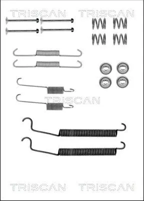 Handler.Part Accessory kit, brake shoes TRISCAN 8105102599 1