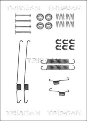 Handler.Part Accessory kit, brake shoes TRISCAN 8105102614 1