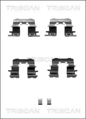 Handler.Part Accessory kit, disc brake pads TRISCAN 8105131631 1