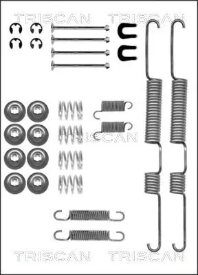 Handler.Part Accessory kit, brake shoes TRISCAN 8105132585 1