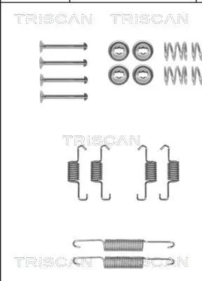 Handler.Part Accessory kit, parking brake shoes TRISCAN 8105132593 1