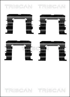 Handler.Part Accessory kit, disc brake pads TRISCAN 8105141609 1